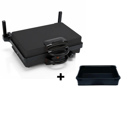 Multigrill Schwarz mit Zübehör