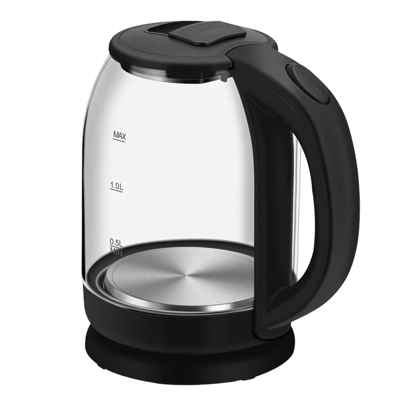 Wasserkocher Glas 1.8 Liter mit LED