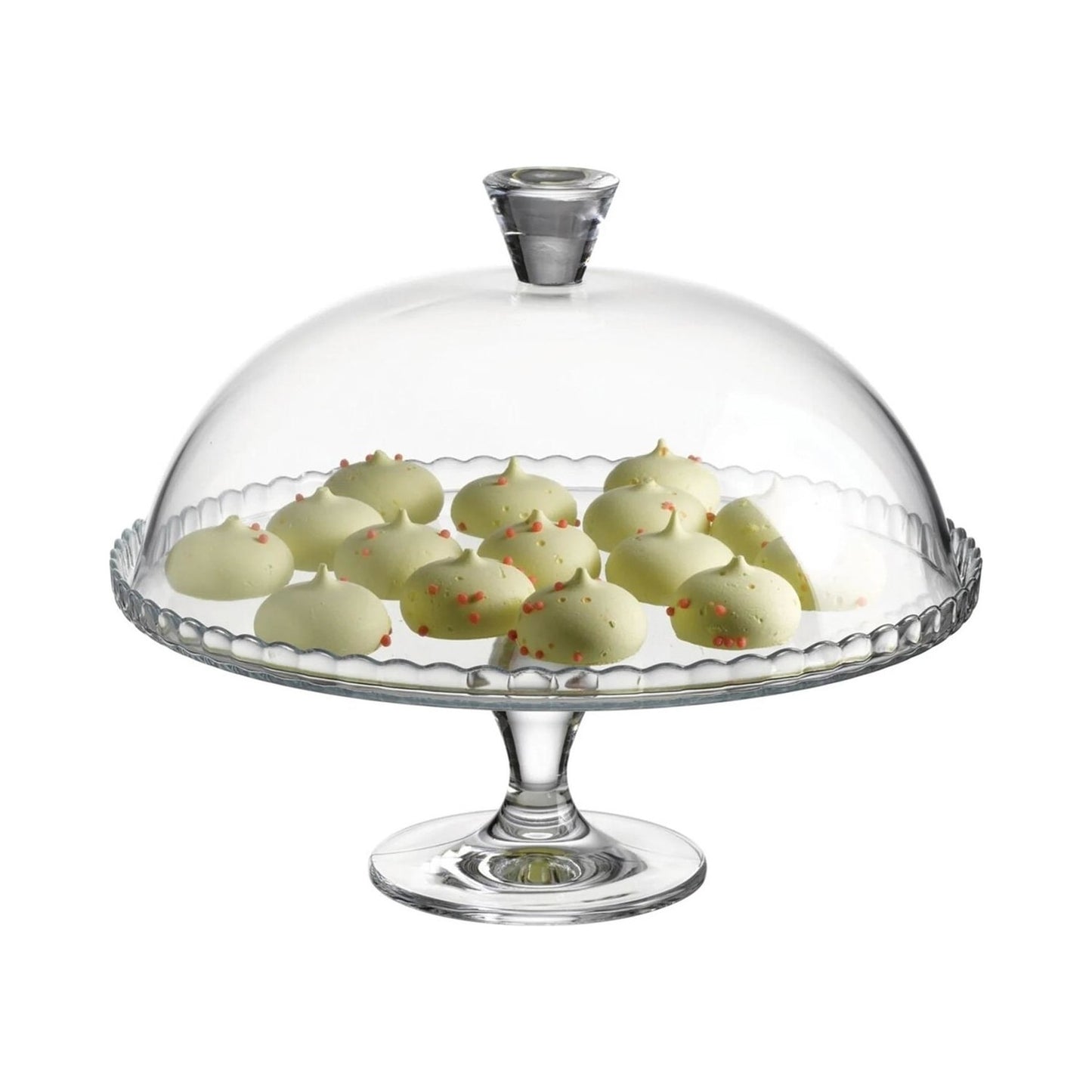Pasabahce Patisserie Tortenplatte mit Glashaube