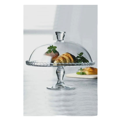 Pasabahce Patisserie Tortenplatte mit Glashaube