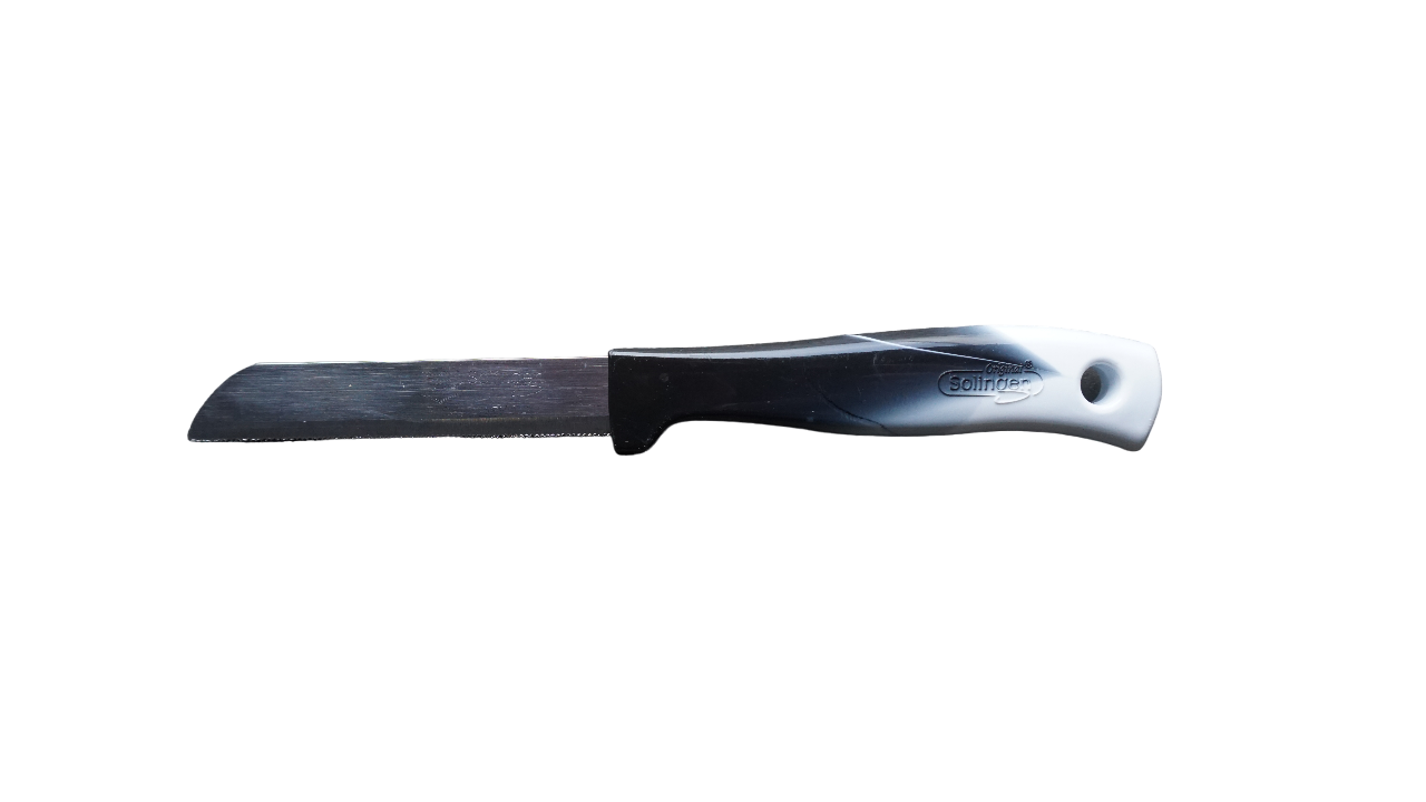 Solingen - Weiß-Schwarz Messer Made in Germany Allzweckmesser Obstmesser Gemüsemesser Schälmesser, Meyve Bicagi - scharf